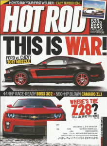 HOT ROD 2011 JUNE - BOSS 302 vs ZL1, RAT ROD MILL BUILT, HOT 69 PONY